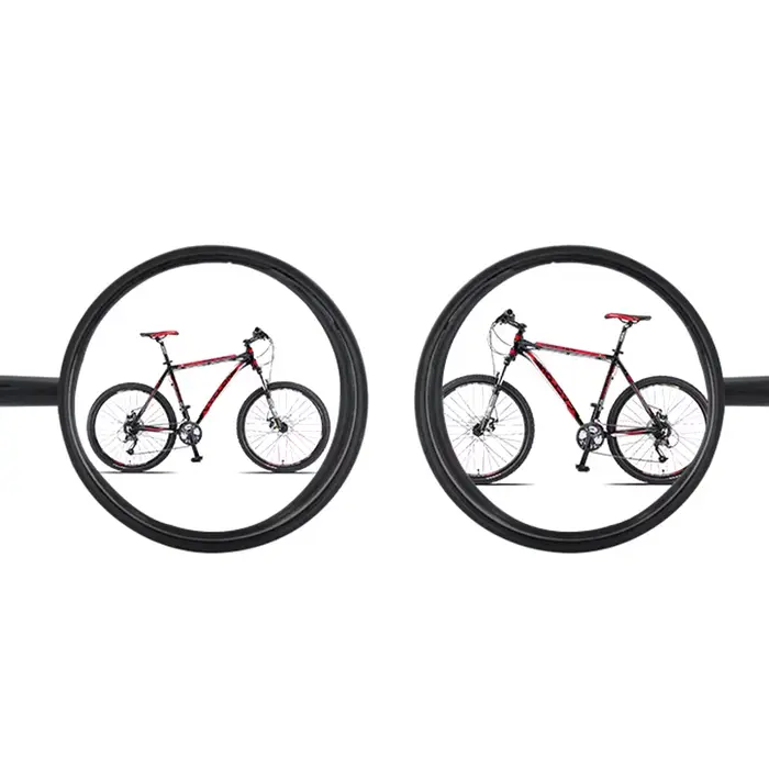Miroir rond de sécurité pour vélo de route et VTT, équipement d'équitation