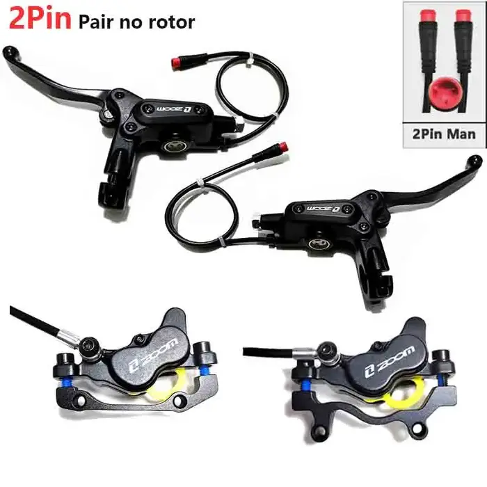 Frein de scooter électrique à 4 pistons pour Kukirin G2 Master C1 G1 Pro Kugoo G-Master ES3 FLJT113 Mantis 10 X KingGT Speedway4 E-bike