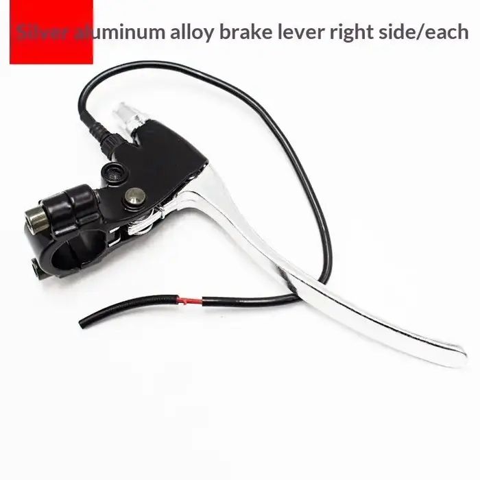 Leviers de frein en alliage d'aluminium pour vélo électrique, 1/2 pièces, pour vélo électrique, main