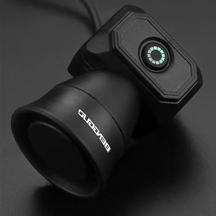 Klaxon électrique de vélo rechargeable USB Type-C haute performance 120 dB avec 5 modes et 3 niveaux de volume pour VTT vélo de route et trottinette électrique