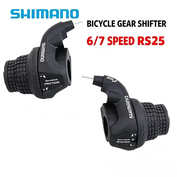 Levier de vitesses Shimano Tourney SL RS25 Revoshift Grip Bike Twist Shifter 3*6s 3*7s 18S 21s pour vélo avec poignées RS35 comme RS31 RS36