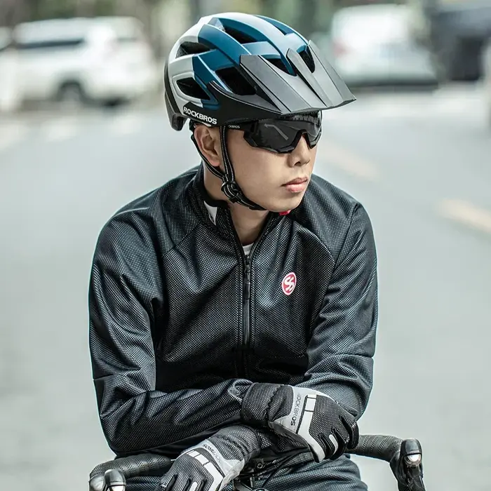 ROCKBROS casque de vélo respirant intégralement moulé