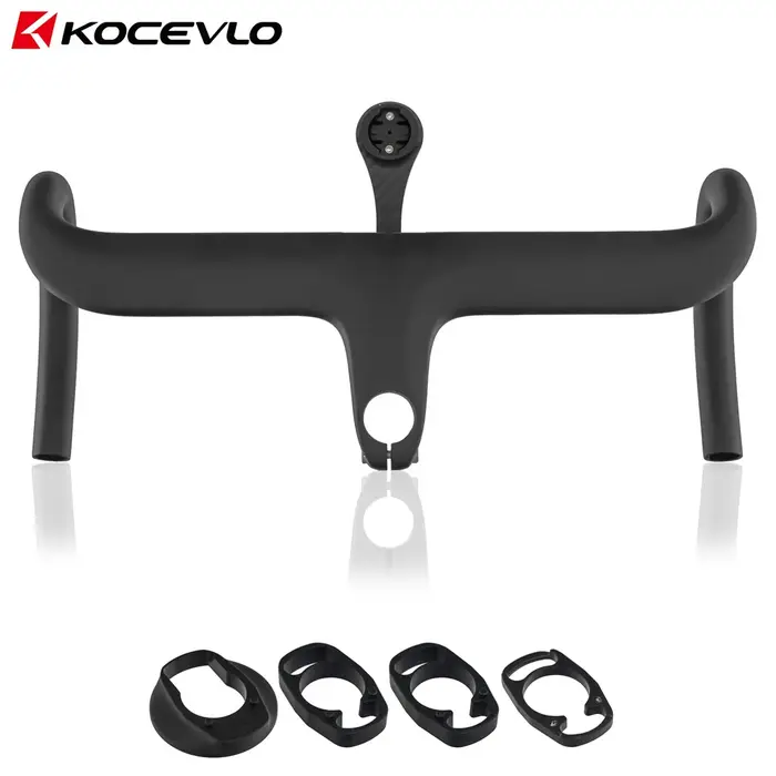 KOCEVLO vélo de route guidon de vélo intégré entièrement en carbone pour vélo de route Sunspeed avec