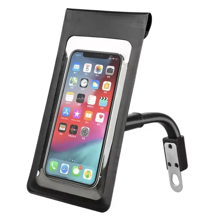 Support de téléphone portable étanche pour vélo et moto