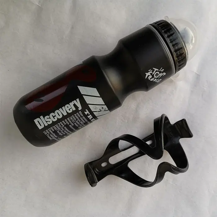 Bouteille d'eau de 750ml pour vélo de montagne, avec support, T1