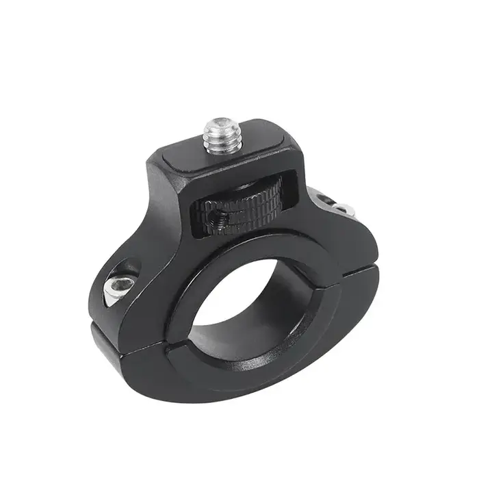Clip de fixation pour guidon de moto et vélo, vis 1/4, pince de tige de selle pour Gopro 12 11 pour 