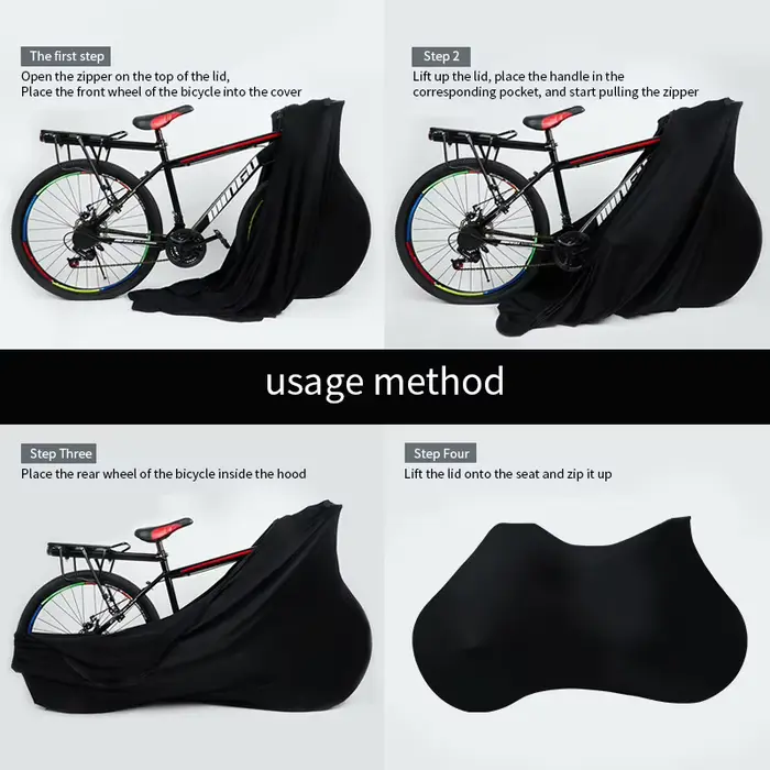 Housse de protection pour vélo