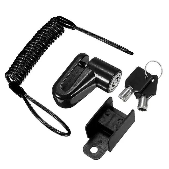 Serrure antivol pour Scooter électrique Xiaomi Mijia M365, fil d'acier, freins à disque, casier de r