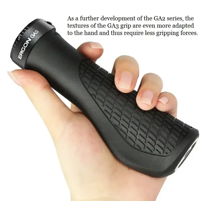 Poignées ergonomiques pour vélo tout terrain Ergon GA3 L