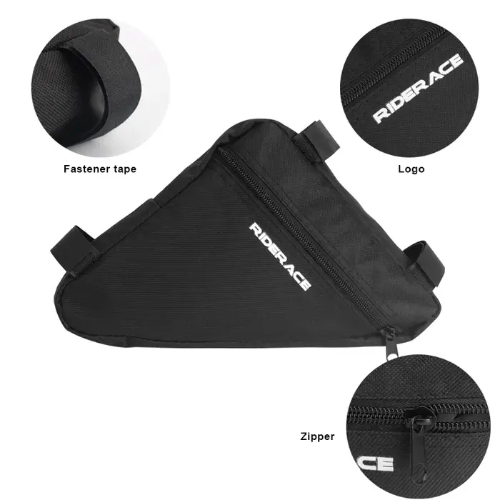 Sac de cadre de Tube avant de vélo, étanche, résistant à l'usure, sac de rangement d'équitation, poc