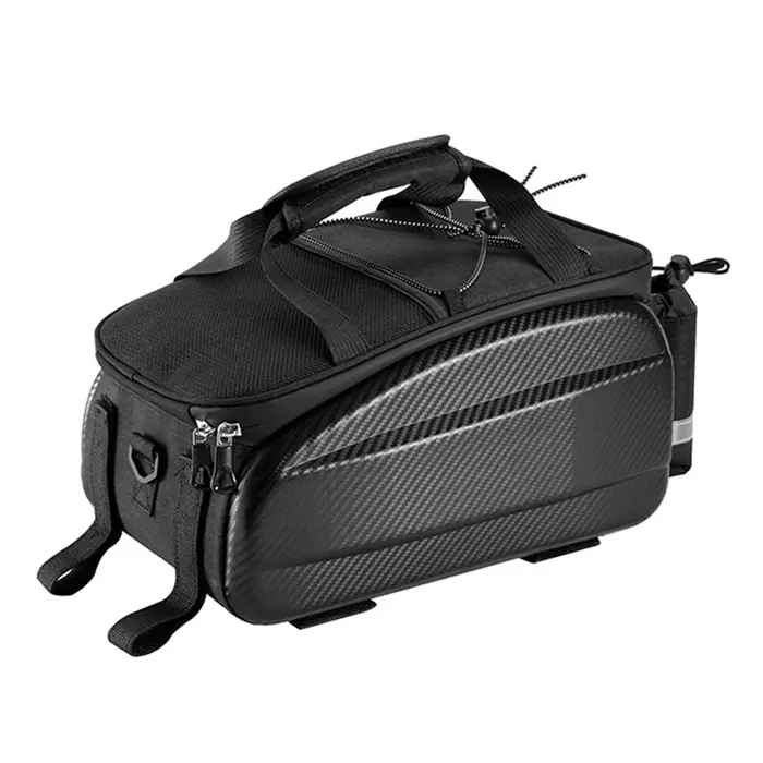 Sacs de selle de vélo support arrière pour équitation de montagne voyage coffre