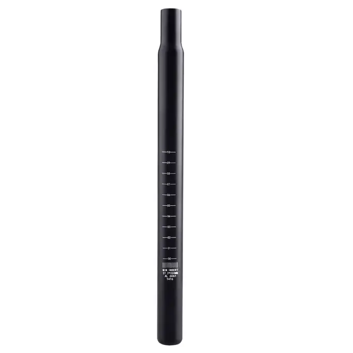 Tige de selle de vélo 25.4/27.2/28.6/30.4/30.8/31.6mm en alliage d'aluminium 350mm de longueur pôle