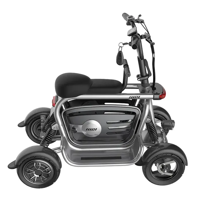 Scooter électrique à double moteur à 4 roues pour adultes
