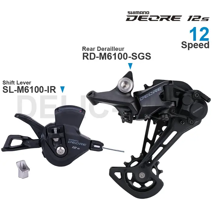 WinterMANO DEORE M6100 SLX 12 vitesses groupe manette de vitesse SL-M6100 SL-M7100 dérailleur arrièr