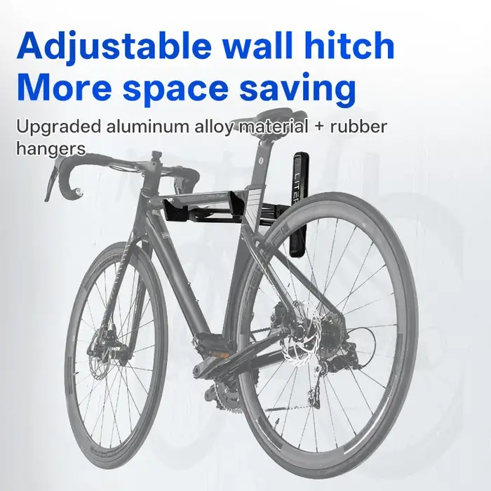 LITERIDE – support mural pour vélo de route et vtt