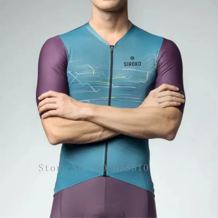Siroko Maillot de cyclisme chemise été vêtements de cyclisme course Sport vélo chemise Ropa Ciclismo Pro homme vtt vélo été Maillot