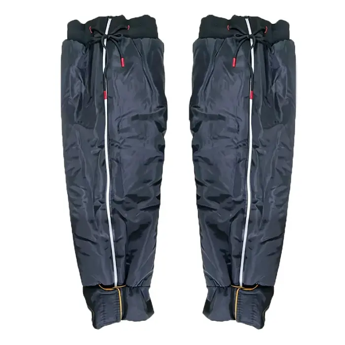 Couvre-jambes de cyclisme d'hiver, doublure polaire thermique, coupe-vent, protection des genoux, fe