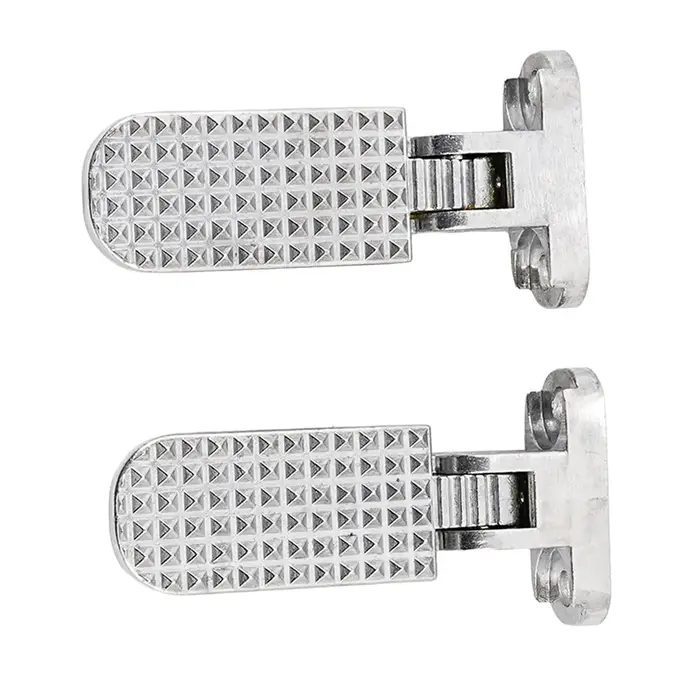 2 pièces pédales arrière de vélo électrique repose-pieds à dégagement rapide, repose-pieds pédales d