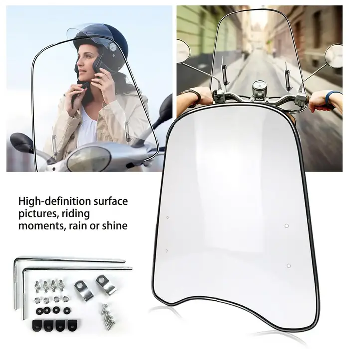 Pare-brise de moto pour Scooter