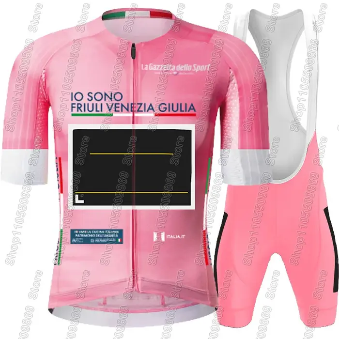 Ensemble de maillot de cyclisme rose 2026
