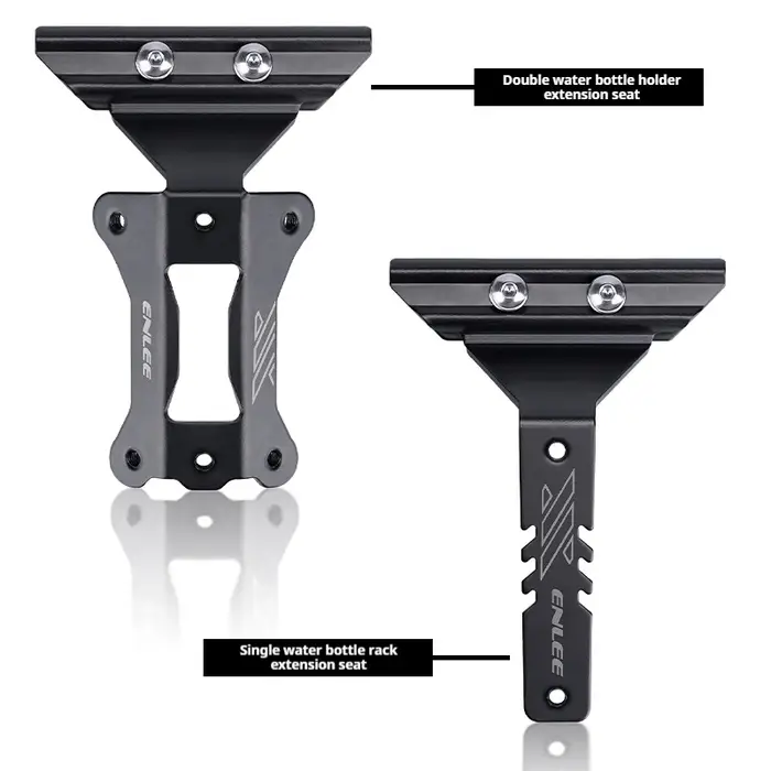 Extension de bouteille d'eau en alliage d'aluminium pour vélo