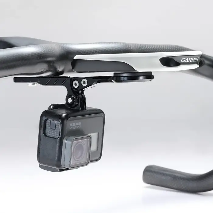 Support de guidon de vélo en alliage d'aluminium à angle réglable pour ordinateur