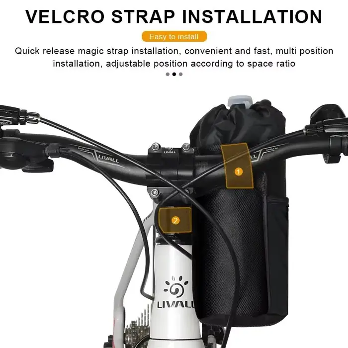 RIDERACE – pochette de porte-bouteille d'eau pour vélo