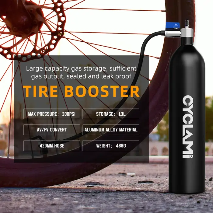 CYCLAMI réservoir de gonflage de pneu Tubeless 1