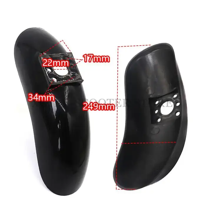 Garde-boue avant pour Scooter électrique de 10 pouces