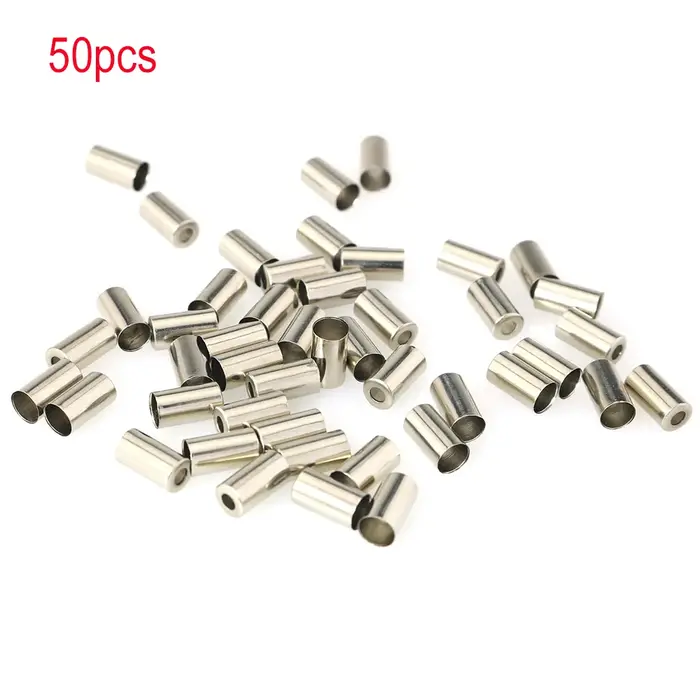 50/100 pièces vélo 5mm boîtier de câble de frein embouts de virole vtt