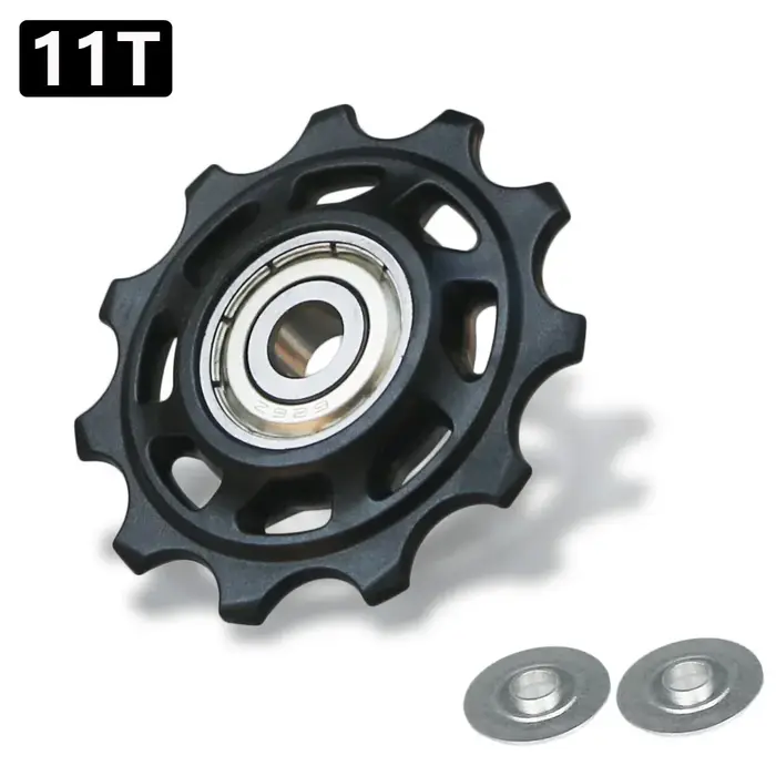 11T 12T 13T 14T roulement vtt vélo roue de guidage arrière vélo de route Jockey dérailleur arrière p