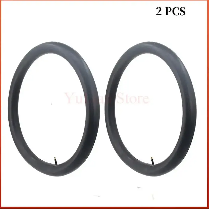 20X2.125/2.35 pneus intérieurs de vélo 20 pouces chambres à air 1.95/2.125/2.35 ''largeur vélo vélo pneu Tube en caoutchouc pour vtt
