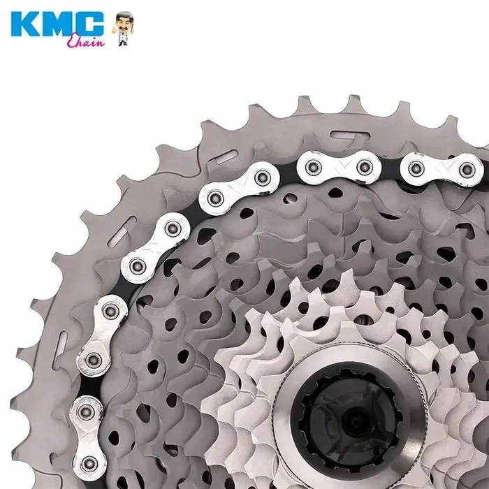 Chaîne de vélo KMC X8 X9 X10 X11 X12 pour route/VTT 8v 9v 10v 11v 12v 118L 126L