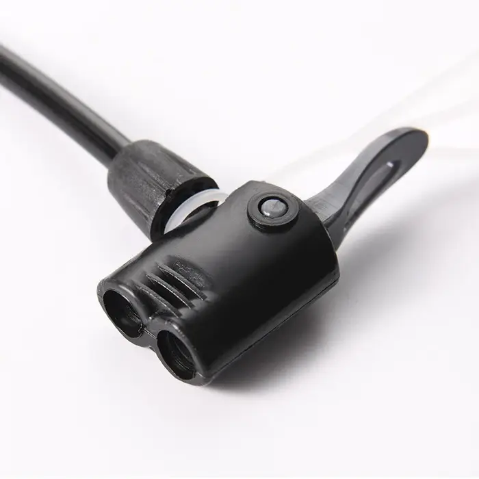 Pompe à air pour vélo 130 PSI, gonfleur de pneus à pied pour valves Schrader et Presta, idéal pour l