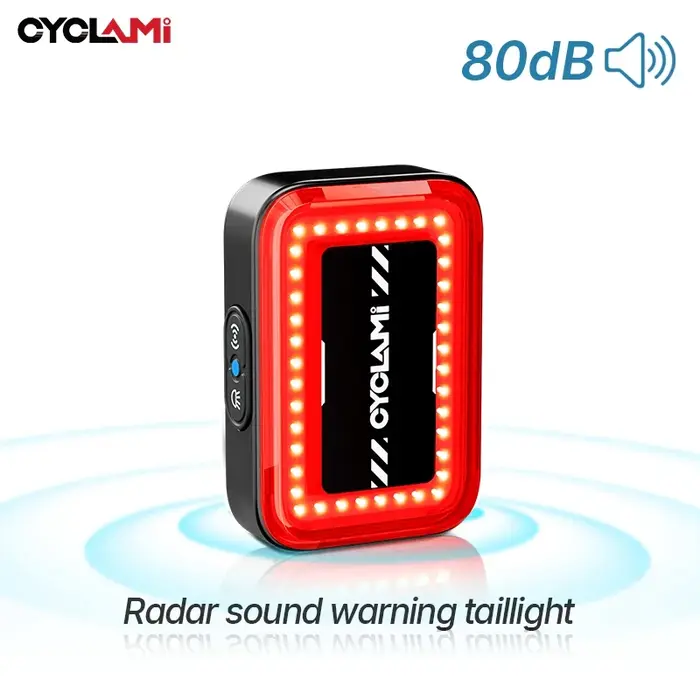 CYCLAMI vélo Radar Intelligent feu arrière