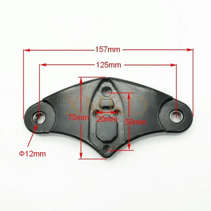 Fourche avant de Scooter électrique de 10 pouces