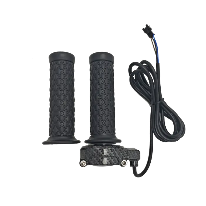 Accélérateur torsadé à barre complète de style Surron avec poignées confortables pour vélos électriques à tension universelle 12 V-90 V