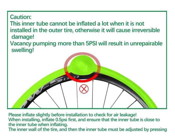 Chambre à air vélo CYCLAMI en TPU ultra léger pour pneus 700C 32C à 47C route VTT et gravier couleur Ivoire avec valve ajustable