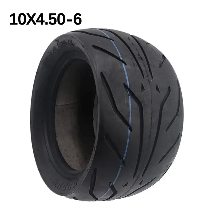 Scooter électrique de 10 pouces TUOVT 10x4.50-6 avec pneus réels adaptés au remplacement