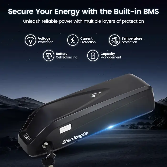Batterie Hailong 36V 48V 10.4Ah 13Ah 15Ah