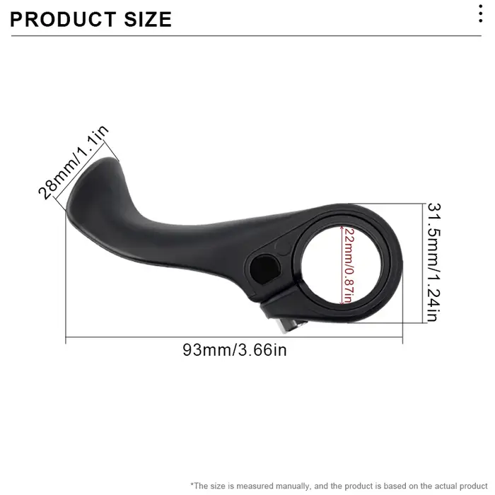 Poignées de guidon de vélo ergonomiques ultralégères