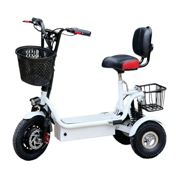 Mini Tricycle électrique pliable de 10 pouces pour adultes