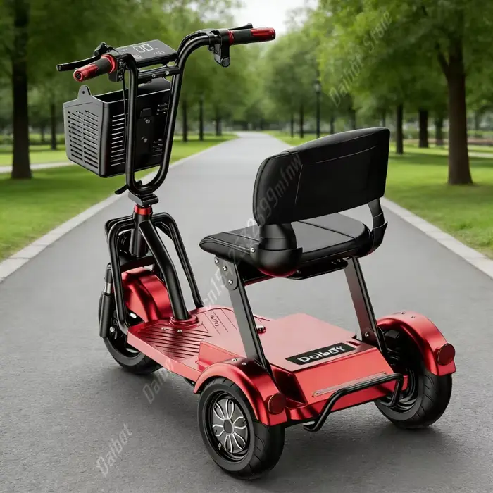 Scooter électrique pliable pour personnes âgées