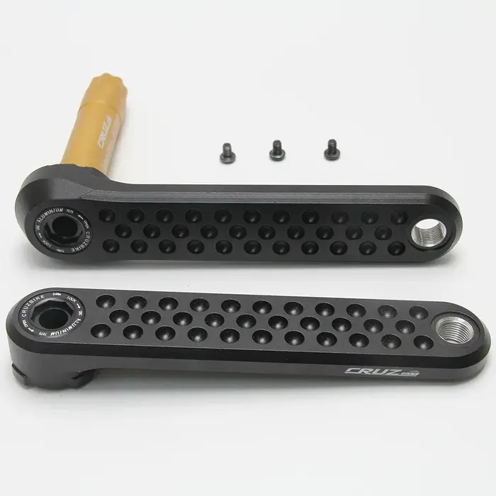 Pédalier de vélo de route, pédalier en alliage d'aluminium ultra-léger, adapté à Brompton, 155 mm, 1
