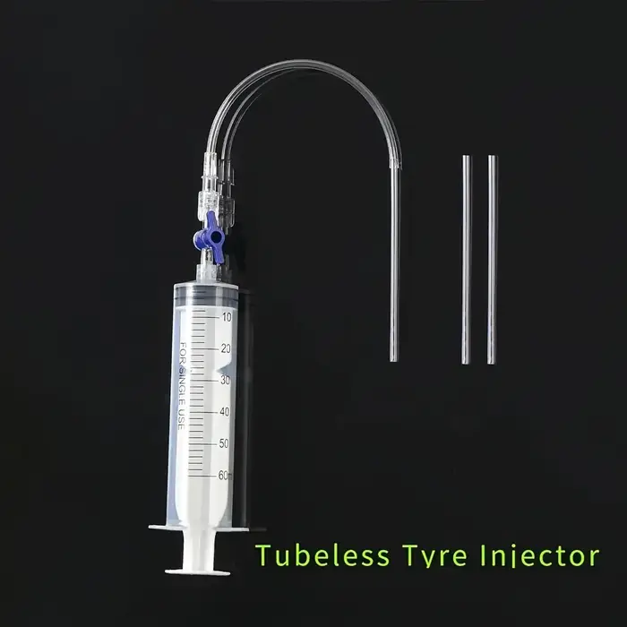 Outil d'injection de liquide d'opathie de vélo sans chambre à air, injecteur de mastic sans chambre
