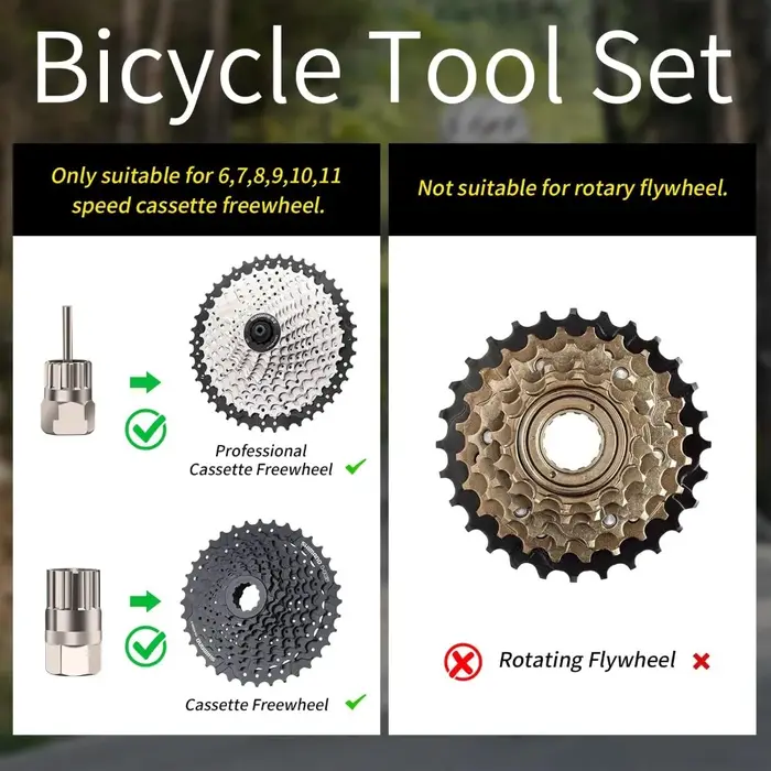 Outil de retrait de cassette de vélo