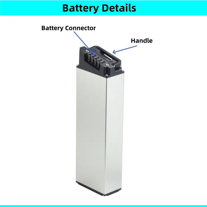 ONEBOT S6 batterie de vélo électrique pliante Portable 36v 6.4Ah 5.2Ah 7Ah Li-ion 250w