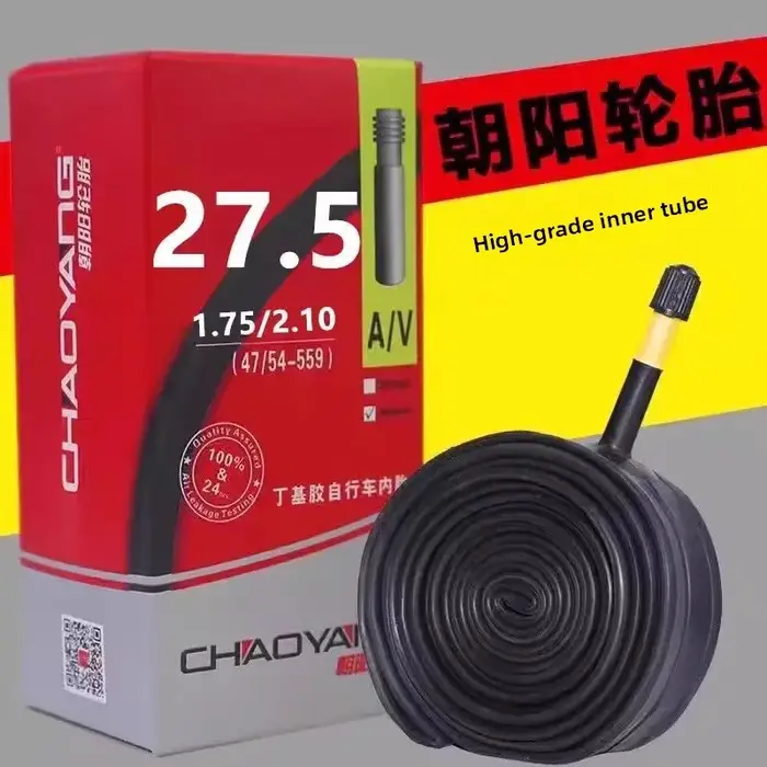 Chambre à air de vélo CHAOYANG 18 20 22 26 29 pouces - Pour pneus de 1,95 pouces, vélo pliant pour enfants, VTT, caoutchouc butyle de qualité supérieure