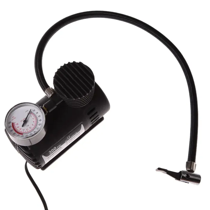 Pompe à pneus intelligente 12V avec manomètre
