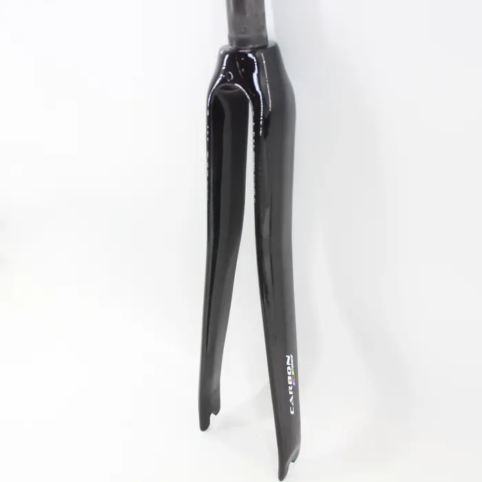 QILEFU-Fourche avant entièrement en fibre de carbone 3K pour vélo de route, article neuf, le plus lé